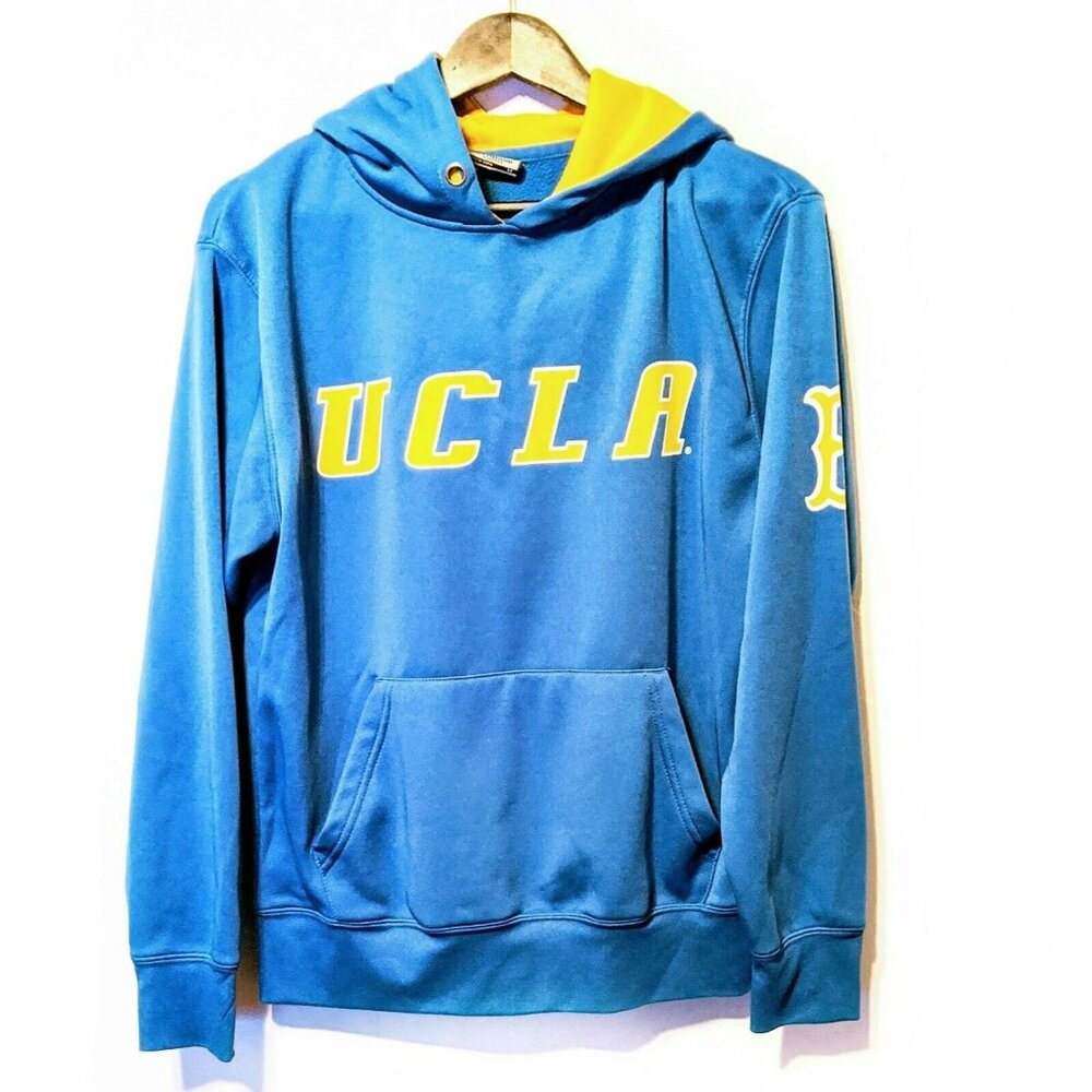 Stadium Athletics UCLA Mens Hoodie Medium Blue Bruins NCAA Pullover Sweatshirt